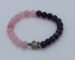 rose quartz amethyst crystal bracelet (1)